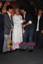 Harry Baweja, Javed Akhtar, Harman Baweja at Love Story 2050 music launch in JW Marriott on May 28th 2008(2).JPG