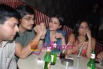 Soha Ali Khan with boy friend Siddharth at Columbia Records launch in Blue Frog on June 2nd 2008(5).JPG