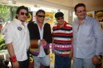 Mashhoor Amrohi, Jackie Shroff,Prem Chopra, Ajit Khan at the Radio One event with stars of Hum Sey Hai Jahaan in Hokey Pokey on June 3rd 2008(3).jpg