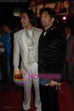Adhyayan Suman with Shekhar Suman at the premiere of Haal E Dil in Cinemax on 19th June 2008(4).JPG