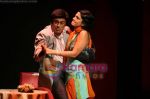 Samir Soni, Mandira Bedi at the play Anything But Love in St Andrews on June 22nd 2008(19).jpg