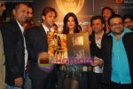 Salman Khan, Katrina Kaif, Pritam Chakraborty at the music launch of Singh is King in Enigma on June 26th 2008 (4).JPG