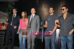 Arbaaz Khan, Kim Sharma, Upen Patel at the launch of Porsche first mobile phone in Kemps Corner on June 27th 2008(3).JPG