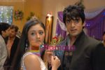 Mohit Malik, Rashmi Desai at Pari Hoon Main TV serial on location in Filmcity on June 30th 2008(19).JPG