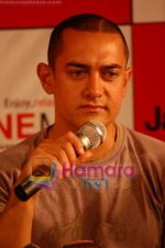 Aamir Khan and Star Cast of Jaane Tu Ya Jaane Na visit Cinemax, Nagpur on July 9th 2008(5).JPG