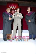 Subhash Ghai, Dilip Kumar, Anand Mahindra at Whistling Woods convocation ceremony in Film City on 18th July 2008(4).jpg