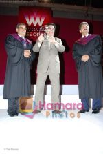 Subhash Ghai, Dilip Kumar, Anand Mahindra at Whistling Woods convocation ceremony in Film City on 18th July 2008(5).jpg