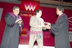 Subhash Ghai, Dilip Kumar, Anand Mahindra at Whistling Woods convocation ceremony in Film City on 18th July 2008(3).jpg