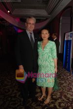 Brian Brown and his wife at Atul Nishar IACC event in Mumbai on July 31st 2008.jpg