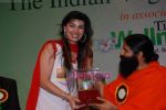 Mink, Swami Ramdev at Vegetarian congress awards in NCPA on August 23rd 2008 (25).JPG