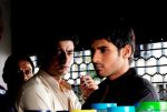 Sushant Singh and Sameer Dattani (R) in a still from the movie Mukhbiir.jpg