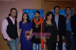 Salim Merchant, Manoj Tiwari, Raveena Tandon, Sulaiman Merchant at the new season of Chak de Bachche in 9X on 1st September 2008 (18).JPG