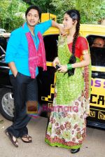Shreyas Talpade, Amrita Rao at the promotional shoot of movie Welcome to Sajjanpur in Mehboob on  1st September 2008 (3).JPG