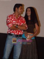Shreyas Talpade, Celina Jaitley at the Unveiling of Golmaal Returns in Cinemax, Versova on 13th September 2008 (2).JPG