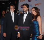 Amitabh Bachchan, Abhishek Bachchan, Aishwarya Rai at Drona Premiere on 1st october 2008 (1).jpg