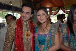 Sara Khan, Angad Hasija at the Inauguration of Star Parivaar Asia Wedding Fair in J W Mariott on 3rd october 2008 (3).JPG