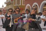 Tusshar Kapoor, Ajay Devgan, Shreyas Talpade in the Still from movie Golmal Returns (2).jpg