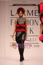Model walk the ramp for Nikhil and Shantanu Show at Lakme Fashion Week in Mumbai on 20th October 2008 (4).jpg