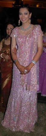Yukta Mookhey in her wedding Dress on 8th November 2008.JPG