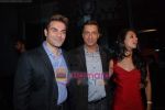 Arbaaz Khan, Madhur Bhandarkar, Malaika Arora Khan at Fashion success party in Vie Lounge on 14th November 2008 (3).JPG