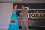 Dia Mirza and Harish Moolchandani Country Head Beam Global Spirits & wine India Pvt Ltd at the 8th Annual Teacher_s Achievement Awards ceremony at ITC, The Maurya in New Delhi on  19th November 2008.jpg