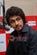 Sonu Nigam launches  World Aids Day theme of  _Sirf Ek Se Pyaar_ campaign in Big Fm studios on 1st December 2008(2).JPG