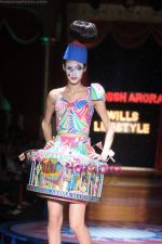 Models Showcasing designs of Manish Arora during Wills Fashion Week on Oct 19, 2008. (10).JPG