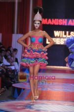 Models Showcasing designs of Manish Arora during Wills Fashion Week on Oct 19, 2008. (19).JPG