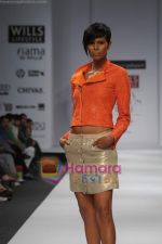 Models showcasing designs of Namrata Joshpuria during Wills Fashion Week on Oct 16, 2008 (8).JPG
