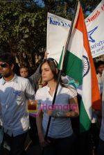 Dia Mirza at Lok Satta Andolan march in Gateway Of India on 6th December 2008 (39).JPG