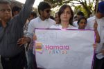 Dia Mirza at Lok Satta Andolan march in Gateway Of India on 6th December 2008 (4).JPG