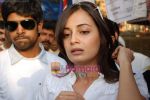 Dia Mirza at Lok Satta Andolan march in Gateway Of India on 6th December 2008 (56).JPG