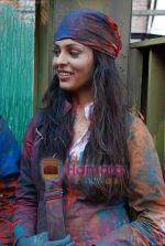 Anjana Sukhani On Location of Mahesh Bhatt_s film Jashn in Mukesh Mills on 7th December 2008 (8).JPG