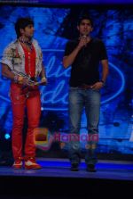Vijendra Singh on the sets of Indian Idol 4 in RK Studios on 13th December 2008 (13).JPG