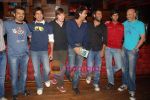Ehsaan Noorani, Farhan Akhtar, Luke Kenny, Arjun Rampal, Abhishek Kapoor, Purab Kohli, Loy Mendonca at Rock On DVD launch in Hard Rock Cafe on 17th December 2008 (6).JPG