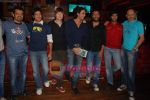 Ehsaan Noorani, Farhan Akhtar, Luke Kenny, Arjun Rampal, Abhishek Kapoor, Purab Kohli, Loy Mendonca at Rock On DVD launch in Hard Rock Cafe on 17th December 2008 (7).JPG