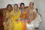 Ashita Dhawan, Vibha Chibber, Amardeep Jha on the sets of Bidaai in Mira Road on 10th Jan 2009 (2).JPG