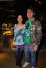 Sudeep Sahir n wife Anantika at Mohit Mallik bday bash on 12th Jan 2009.jpg