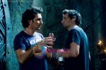 Patrick Tatopoulos, Len Wiseman in still from the movie Underworld - Rise of the Lycans.jpg