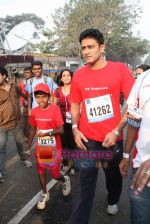 Anil Kumble at Mumbai Marathon 2009 on 18th Jan 2009 (2).JPG