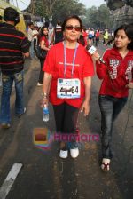 Sharmila Tagore at Mumbai Marathon 2009 on 18th Jan 2009 (2).JPG