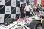 Jiah Khan, Zaheer Khan at the launch of Force India, Zapak Speed challenge in Sports Bar on 21st Jan 2009 (2).JPG