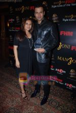 Rohit Roy, Manasi Joshi at FHM India - Manzoni Style Icon Awards 2009 in Taj Land_s End, Mumbai on 21st January 2009 (2).JPG