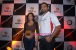 Zaheer Khan, Jiah Khan at the launch of Force India, Zapak Speed challenge in Sports Bar on 21st Jan 2009 (8).JPG