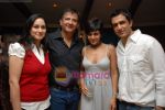 Sanjay Suri, Mandira Bedi, Raj Kaushal at Vicky Tejwani_s bash in Mangi Ferra on 6th Feb 2009 (2).JPG