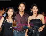 Shreyas Talpade with wife and Manisha Kelkar at Lottery film promotion in phoenix mill on 13th Feb 2009 (2).JPG