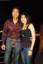 Shreyas Talpade with wife at Lottery film promotion in phoenix mill on 13th Feb 2009 (8).JPG