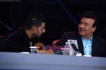 Abhishek Bachchan, Anu Malik at Delhi 6 promotions on Indian Idol sets in RK Studios on 14th Feb 2009 (46).JPG