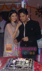 Divya Khosla Kumar, Bhushan Kumar at the Anniversary Celebrations of Bhushan and Divya Kumar on Feb 13th 2009 (3).jpg