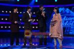 Sonam Kapoor, Abhishek Bachchan at Delhi 6 promotions on Indian Idol sets in RK Studios on 14th Feb 2009 (33).JPG